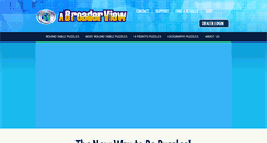 Desktop Screenshot of abroaderview.com